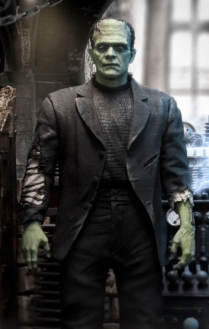 Statue Frankenstein`s Monster Deluxe - Universal Monsters - Art Scale 1/10 - Iron Studios