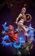 Statue Teela and Orko Deluxe - Masters of the Universe - Art Scale 1/10 - Iron Studios