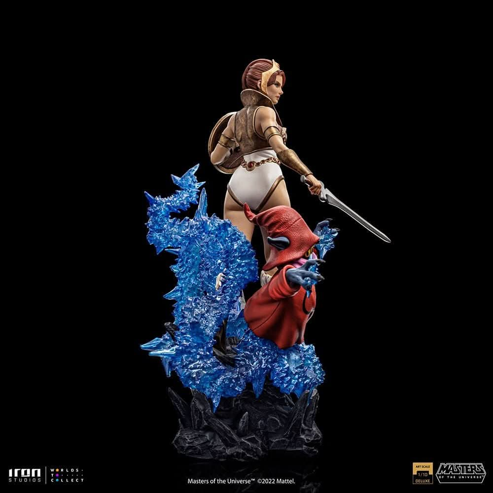 Statue Teela and Orko Deluxe - Masters of the Universe - Art Scale 1/10 - Iron Studios