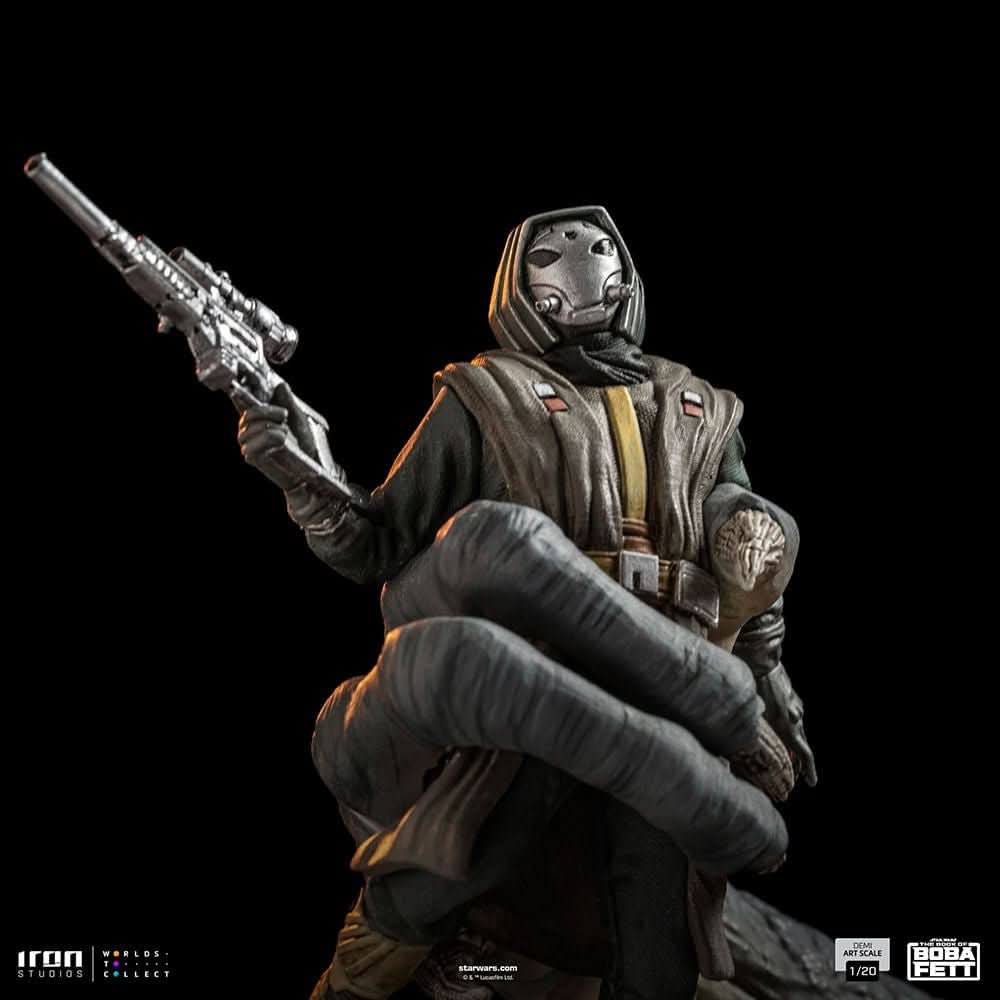 Statue Boba Fett and Rancor - Star Wars: The Book of Boba Fett - Demi Art Scale 1/20 - Iron Studios