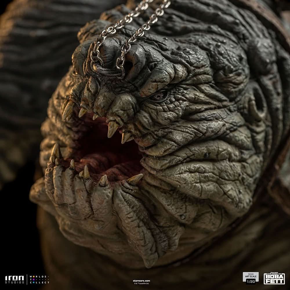 Statue Boba Fett and Rancor - Star Wars: The Book of Boba Fett - Demi Art Scale 1/20 - Iron Studios