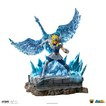 Digital Pre - Order - Statue Cygnus Hyoga Deluxe - Saint Seiya - Art Scale 1/10 - Iron Studios