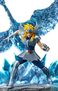 Digital Pre - Order - Statue Cygnus Hyoga Deluxe - Saint Seiya - Art Scale 1/10 - Iron Studios