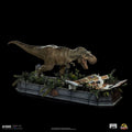 Statue Rex and Donald Gennaro - Jurassic Park - Demi Scale 1/20 - Iron Studios