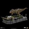 Statue Rex and Donald Gennaro - Jurassic Park - Demi Scale 1/20 - Iron Studios