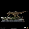 Statue Rex and Donald Gennaro - Jurassic Park - Demi Scale 1/20 - Iron Studios