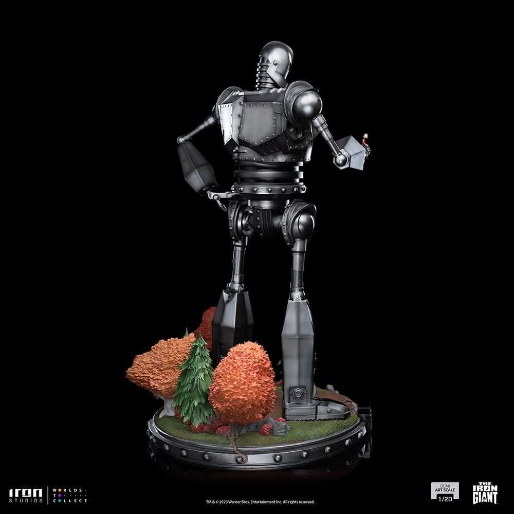 Statue Iron Giant and Hogarth Hughes - The Iron Giant - Demi Scale 1/20 - Iron Studios