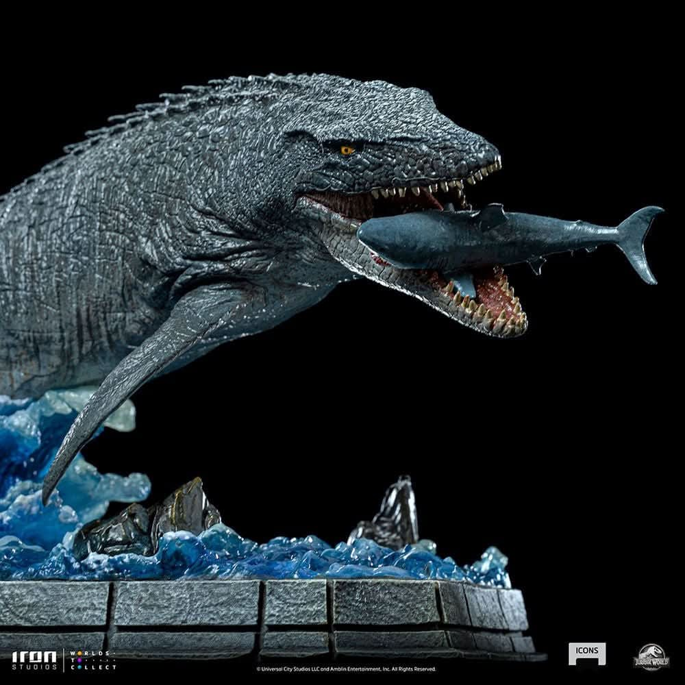 Statue Mosasaurus - Jurassic World - Icons - Iron Studios