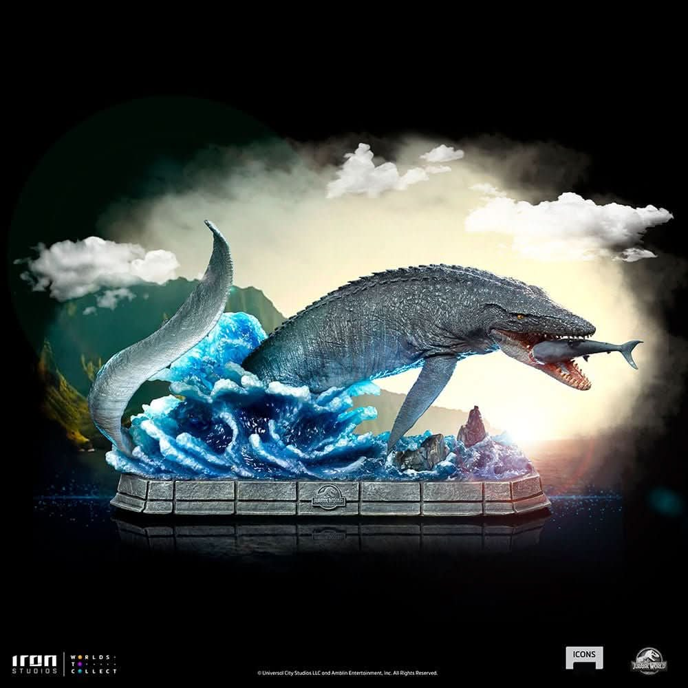 Statue Mosasaurus - Jurassic World - Icons - Iron Studios