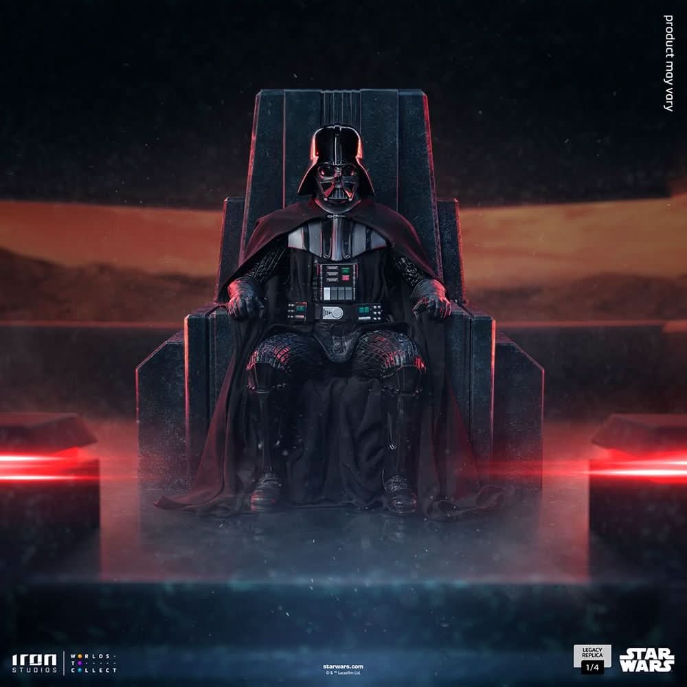 Statue Darth Vader on Throne - Star Wars: Obi-Wan Kenobi Series - Legacy Replica 1/4 - Iron Studios