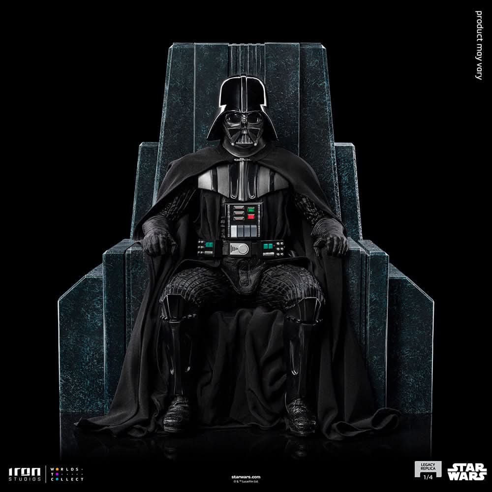 Statue Darth Vader on Throne - Star Wars: Obi-Wan Kenobi Series - Legacy Replica 1/4 - Iron Studios