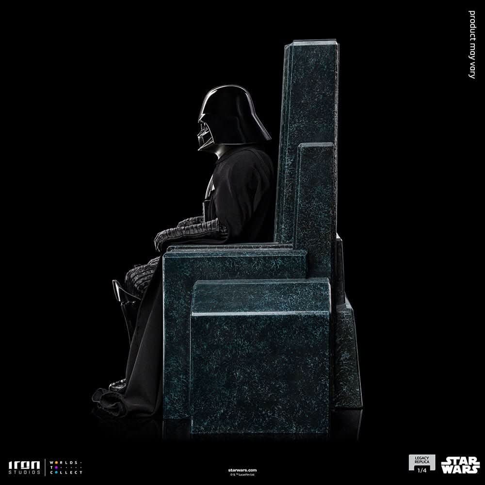 Statue Darth Vader on Throne - Star Wars: Obi-Wan Kenobi Series - Legacy Replica 1/4 - Iron Studios