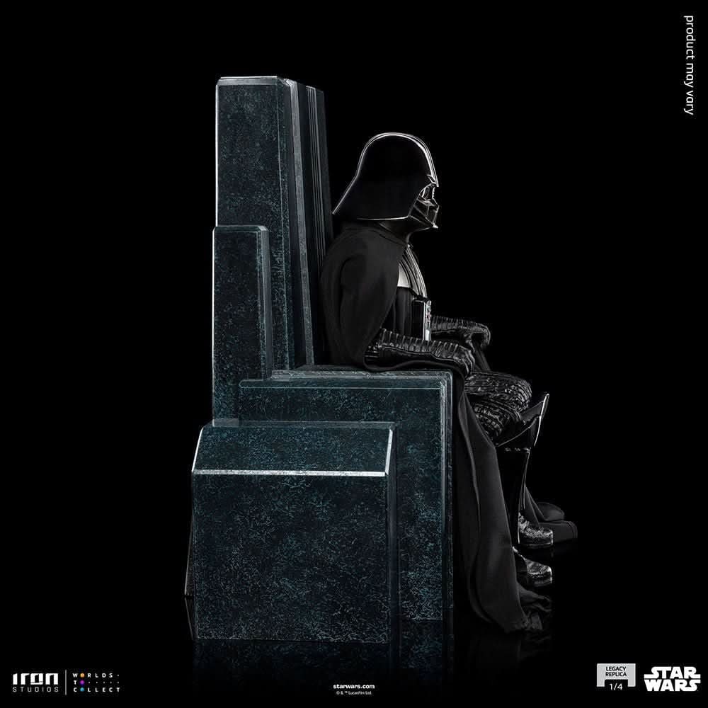 Statue Darth Vader on Throne - Star Wars: Obi-Wan Kenobi Series - Legacy Replica 1/4 - Iron Studios