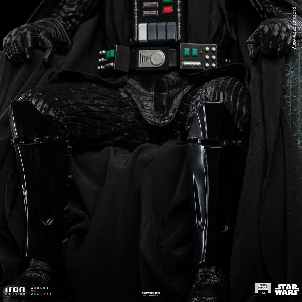 Statue Darth Vader on Throne - Star Wars: Obi-Wan Kenobi Series - Legacy Replica 1/4 - Iron Studios