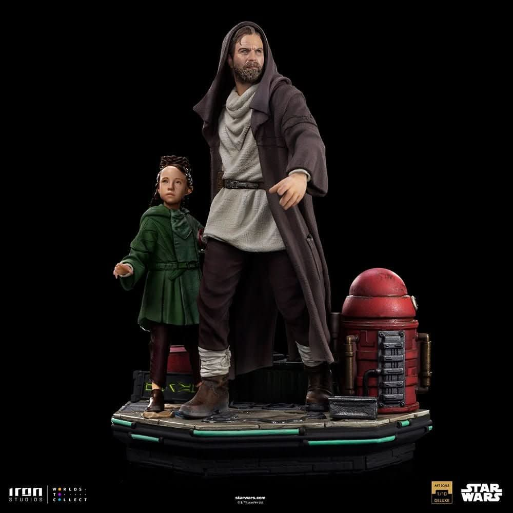 Statue Obi - Wan and Young Leia - Star Wars: Obi - Wan Kenobi - Art Scale 1/10 - Iron Studios