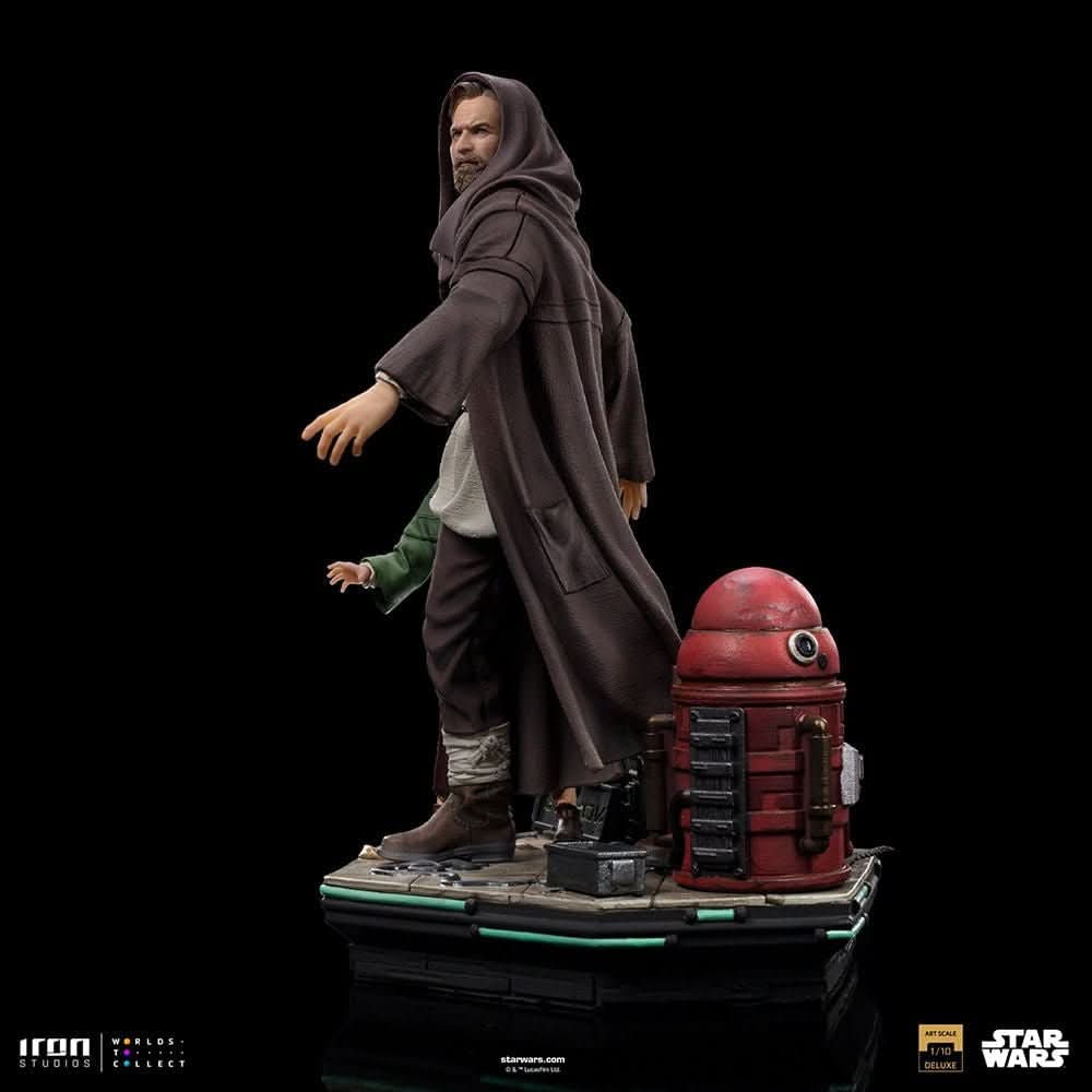 Statue Obi-Wan and Young Leia - Star Wars: Obi-Wan Kenobi Series - Art Scale 1/10 - Iron Studios