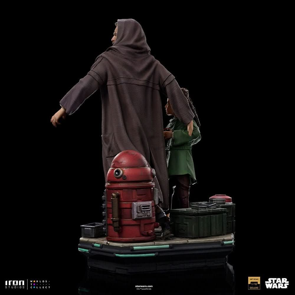 Statue Obi - Wan and Young Leia - Star Wars: Obi - Wan Kenobi - Art Scale 1/10 - Iron Studios