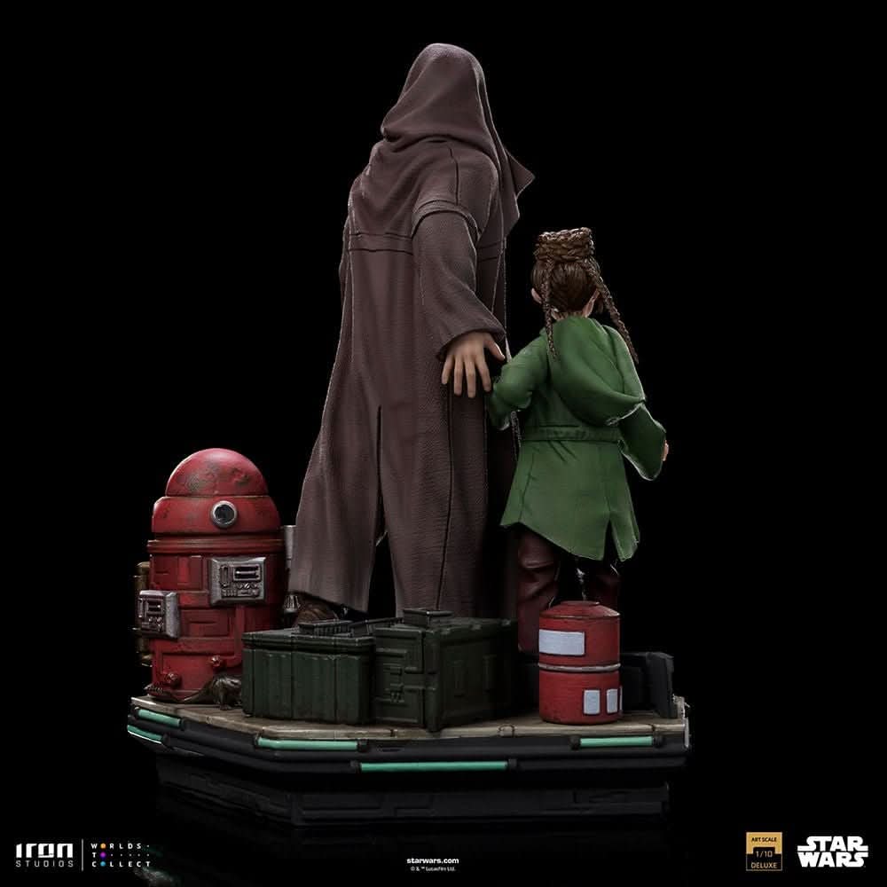 Statue Obi-Wan and Young Leia - Star Wars: Obi-Wan Kenobi Series - Art Scale 1/10 - Iron Studios