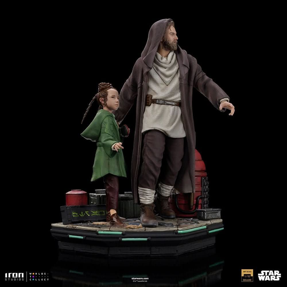 Statue Obi-Wan and Young Leia - Star Wars: Obi-Wan Kenobi Series - Art Scale 1/10 - Iron Studios