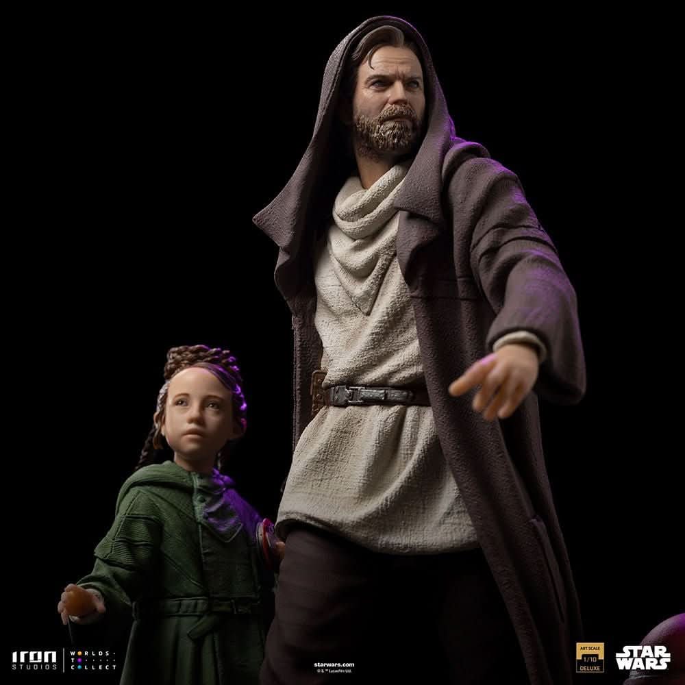 Statue Obi-Wan and Young Leia - Star Wars: Obi-Wan Kenobi Series - Art Scale 1/10 - Iron Studios
