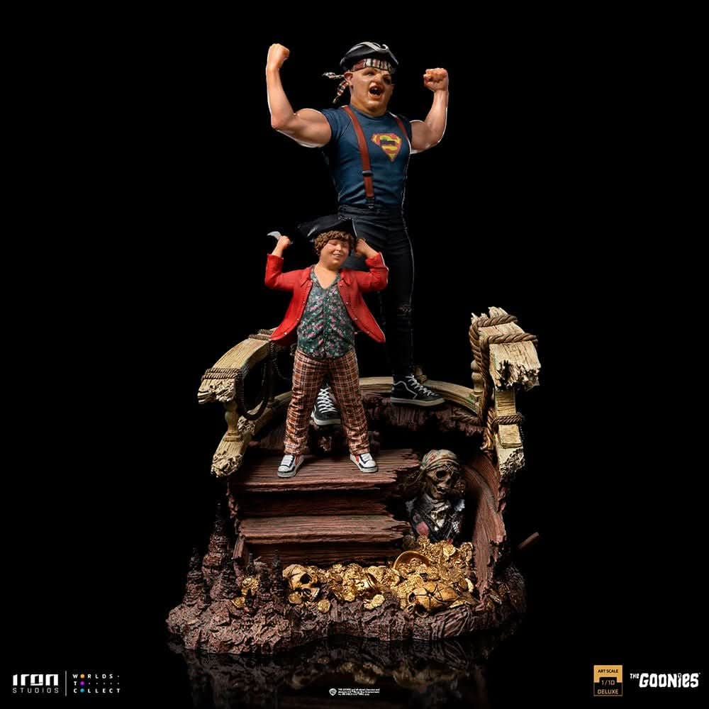 Statue Sloth and Chunk Deluxe - The Goonies - Art Scale 1/10 - Iron Studios