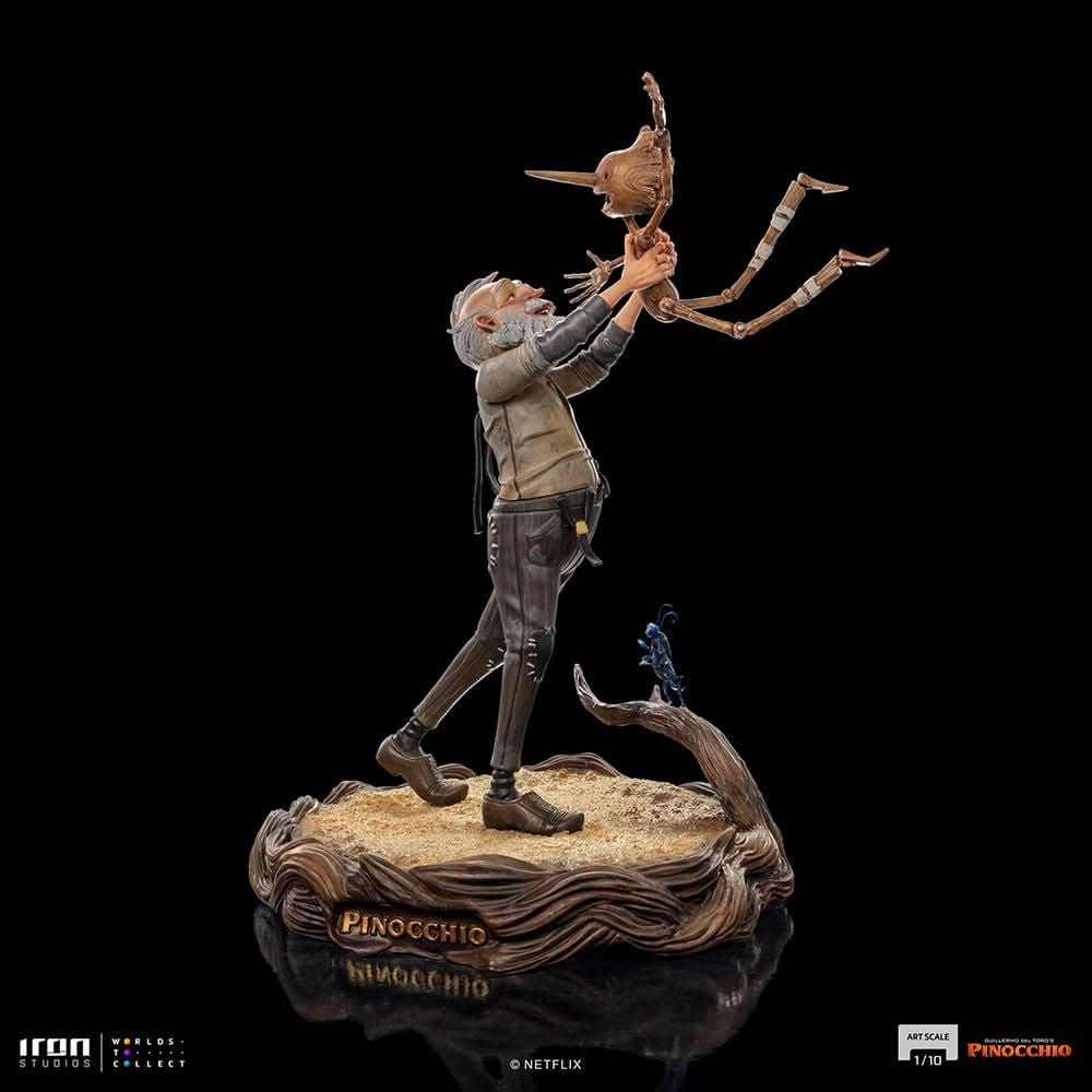 Statue Geppetto & Pinocchio Deluxe - Pinocchio - Art Scale 1/10 - Iron Studios