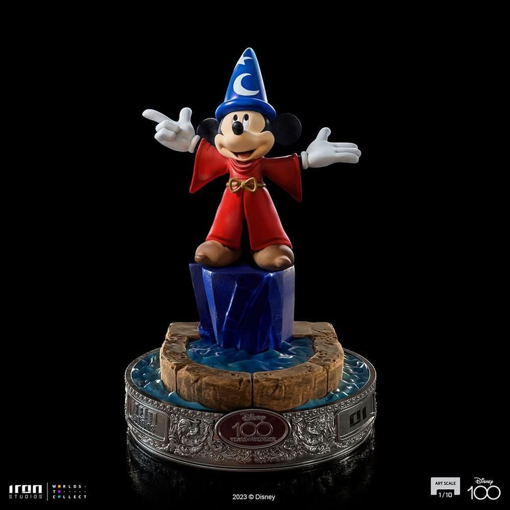 Statue Mickey 100 Years - Disney 100th - Fantasia - Art Scale 1/10 - Iron Studios