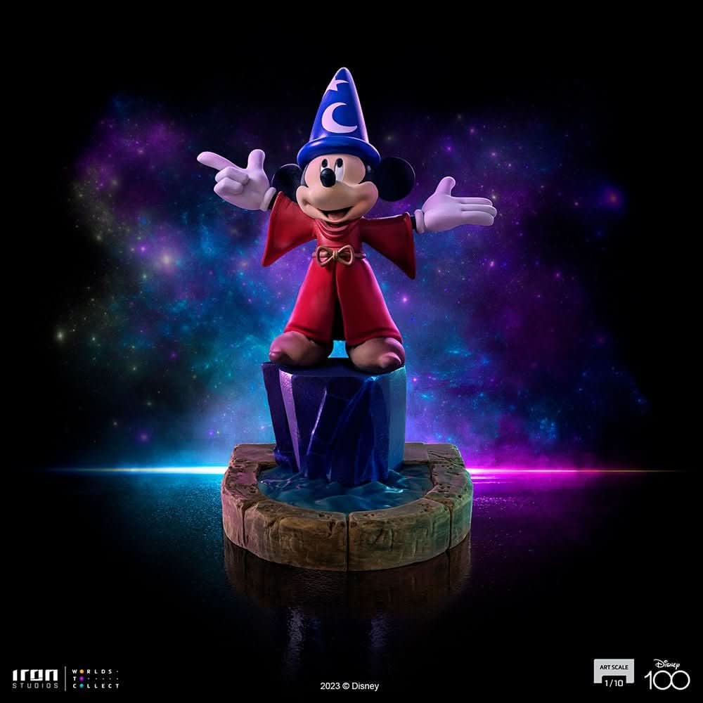 Statue Mickey - Disney 100th - Fantasia - Art Scale 1/10 - Iron Studios