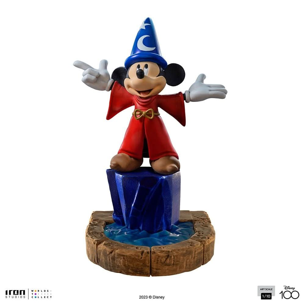 Statue Mickey - Disney 100th - Fantasia - Art Scale 1/10 - Iron Studios