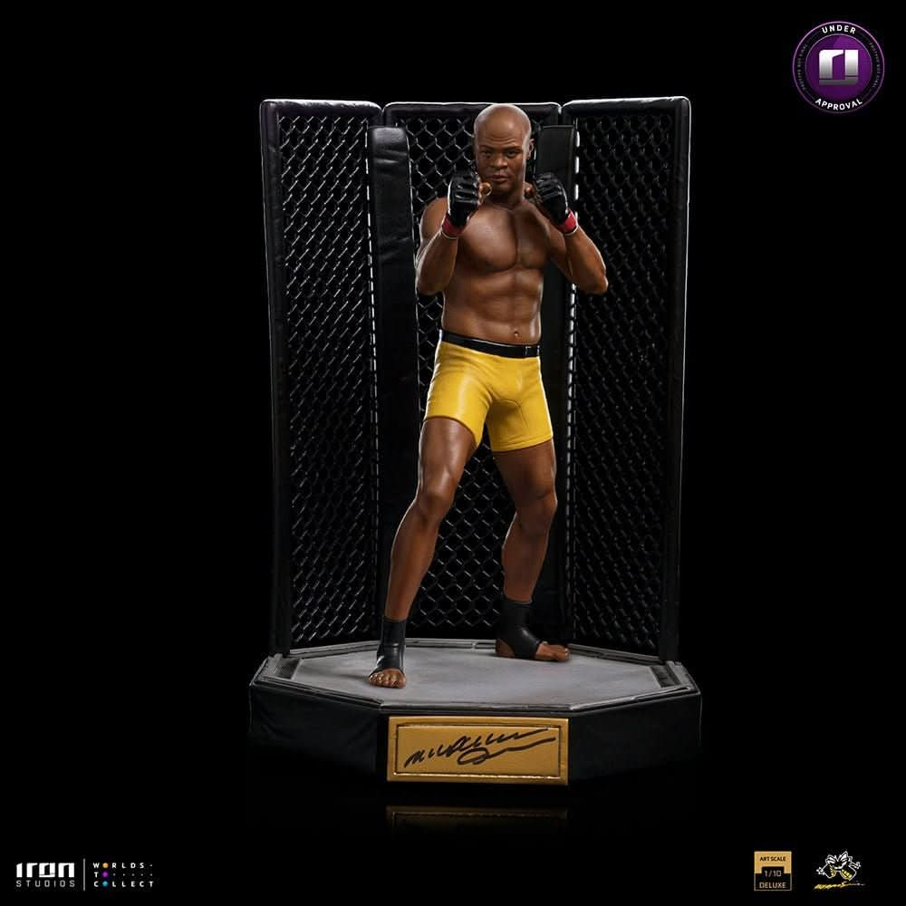 Statue Anderson "Spider" Silva Signed Ver Deluxe - Art Scale 1/10 - Iron Studios