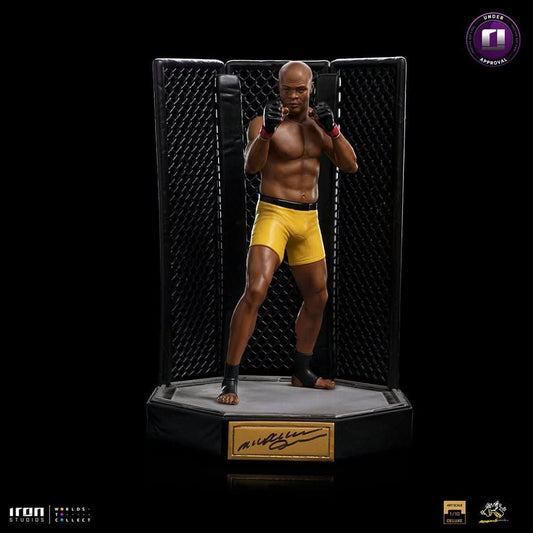 Statue Anderson "Spider" Silva Signed Ver Deluxe - Art Scale 1/10 - Iron Studios