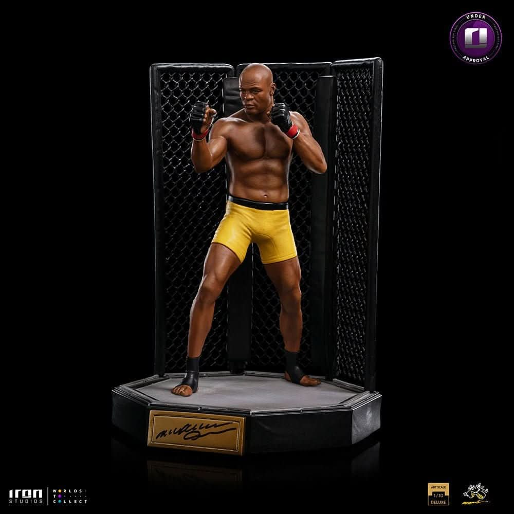 Statue Anderson "Spider" Silva Signed Ver Deluxe - Art Scale 1/10 - Iron Studios