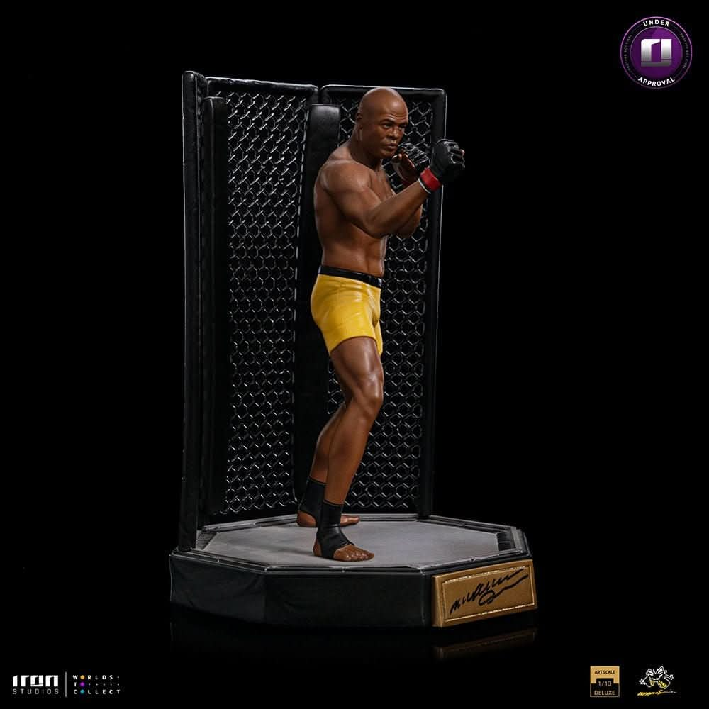 Statue Anderson "Spider" Silva Signed Ver Deluxe - Art Scale 1/10 - Iron Studios