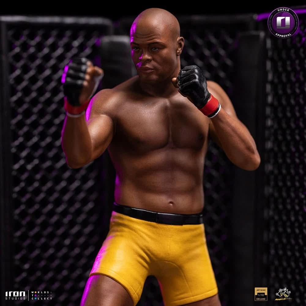 Statue Anderson "Spider" Silva Signed Ver Deluxe - Art Scale 1/10 - Iron Studios