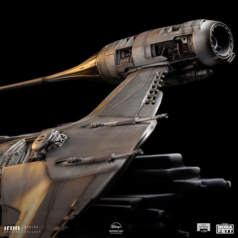 Statue Mando's N-1 Starfighter - Star Wars: The Book of Boba Fett - Demi Art Scale 1/20 - Iron Studios