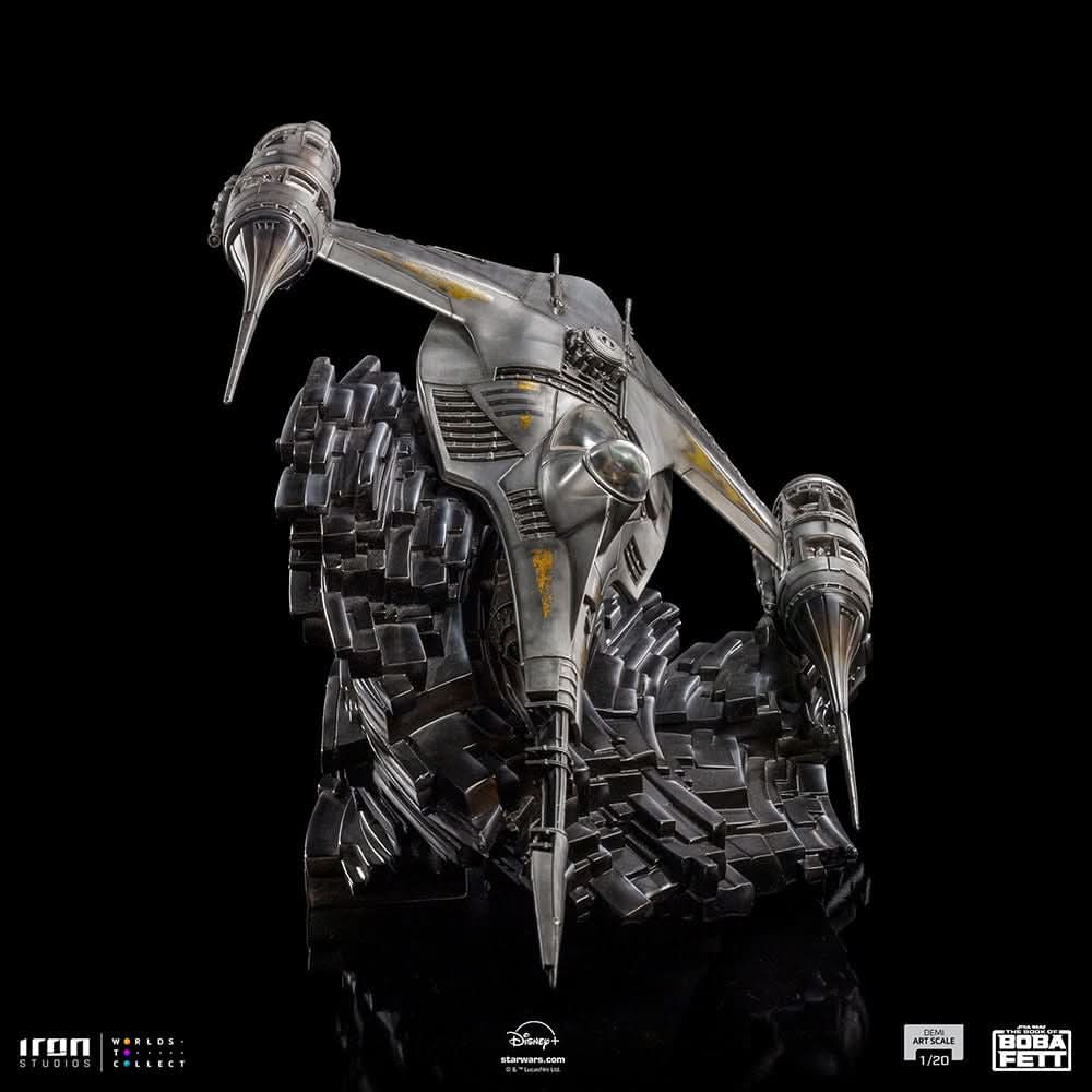 Statue Mando's N-1 Starfighter - Star Wars: The Book of Boba Fett - Demi Art Scale 1/20 - Iron Studios