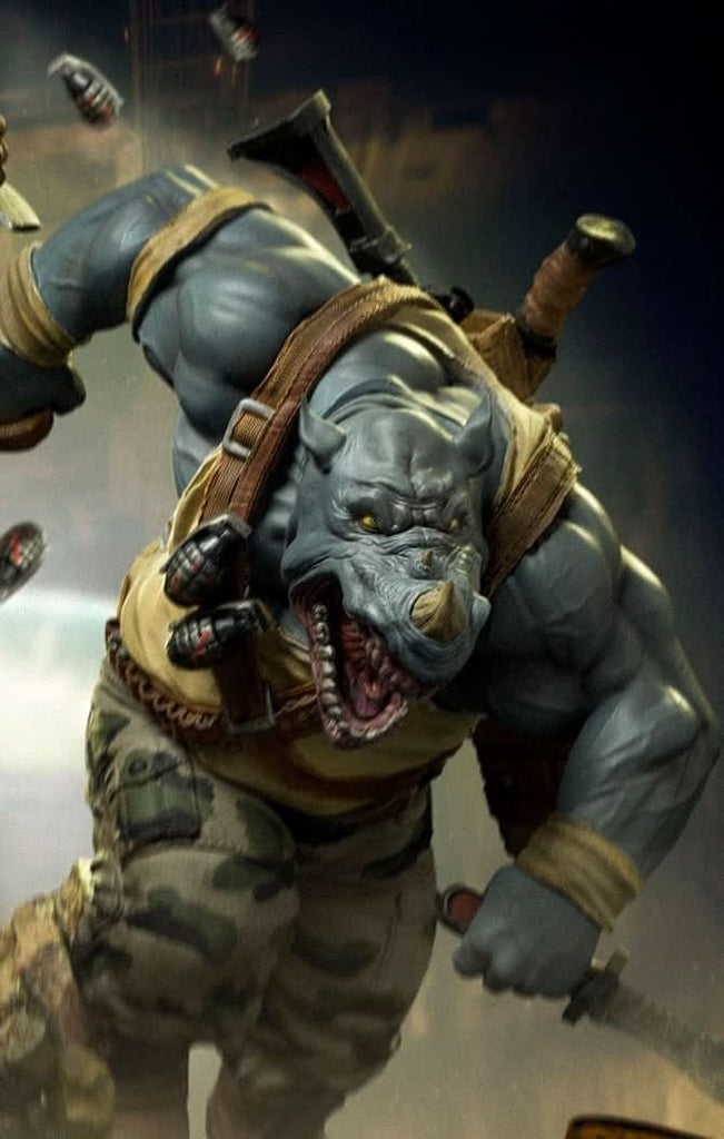 Rocksteady - Teenage Mutant Ninja Turtles - BDS Art Scale 1/10 - Iron Studios