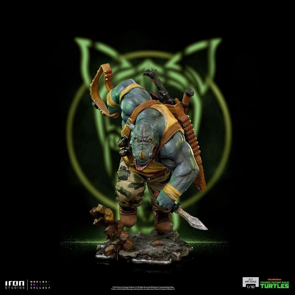 Statue Rocksteady - TMNT - Art Scale 1/10 - Iron Studios