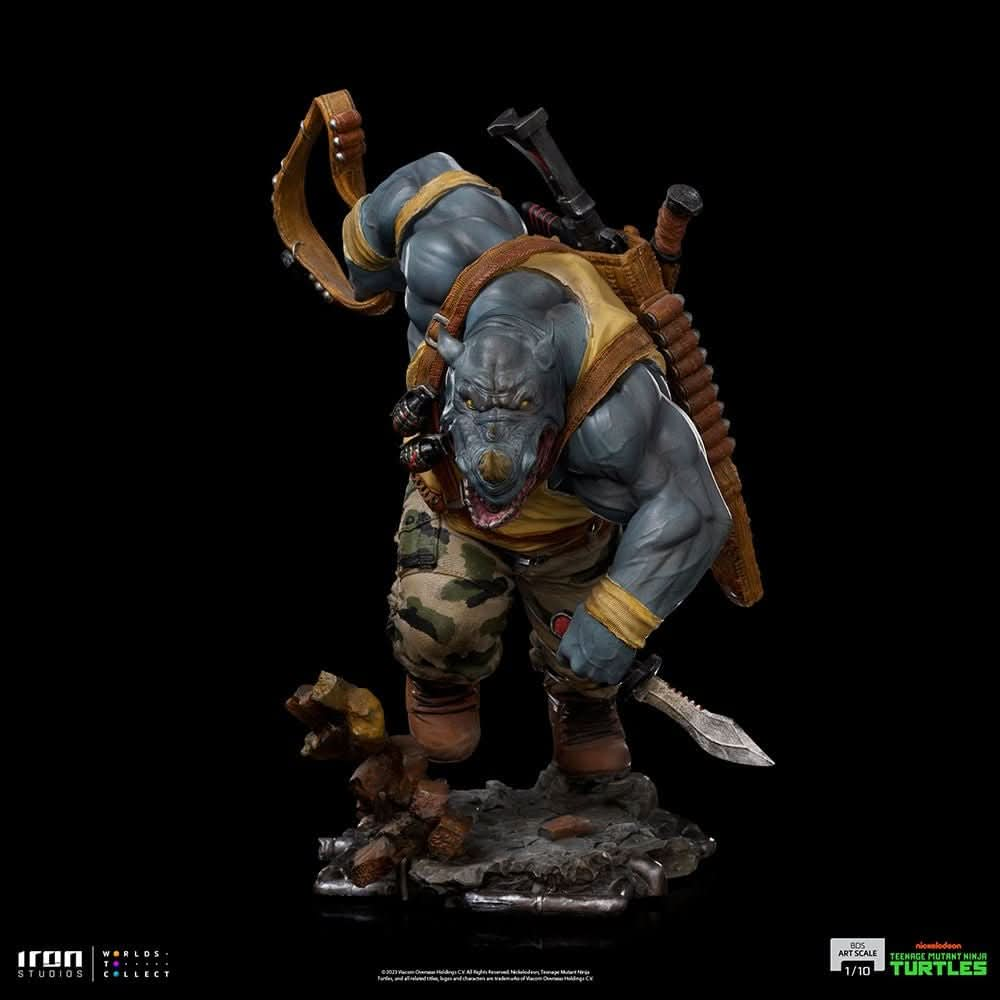 Statue Rocksteady - TMNT - Art Scale 1/10 - Iron Studios