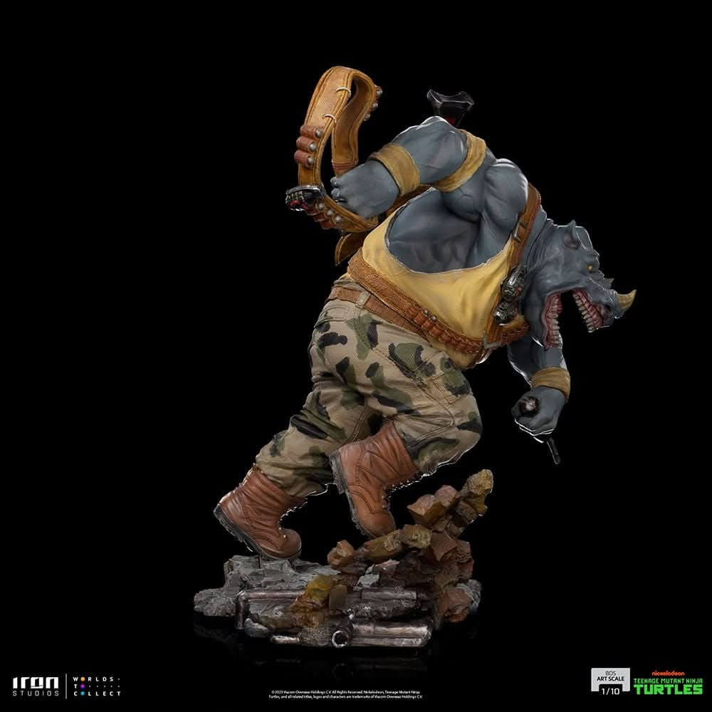 Statue Rocksteady - TMNT - Art Scale 1/10 - Iron Studios