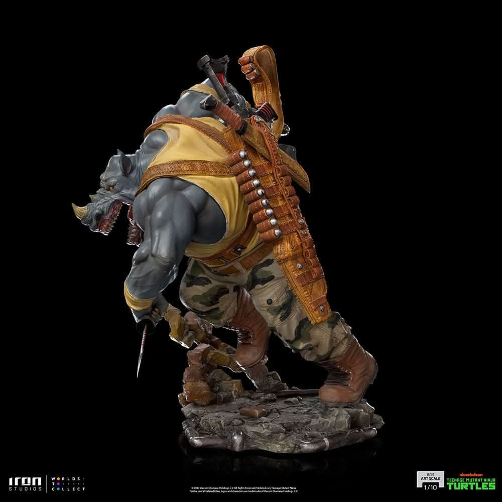 Statue Rocksteady - TMNT - Art Scale 1/10 - Iron Studios