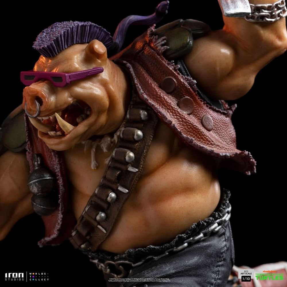 Bebop - Teenage Mutant Ninja Turtles - BDS Art Scale 1/10 - Iron Studios