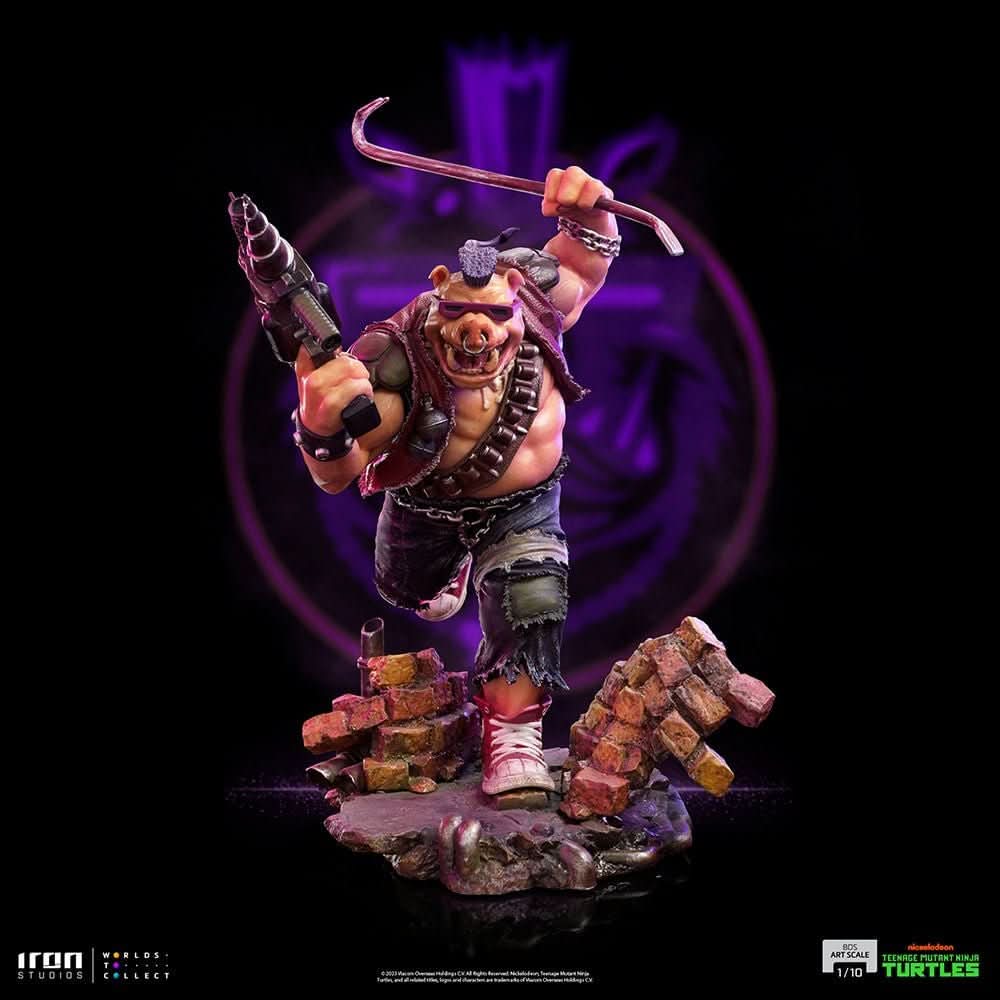 Bebop - Teenage Mutant Ninja Turtles - BDS Art Scale 1/10 - Iron Studios
