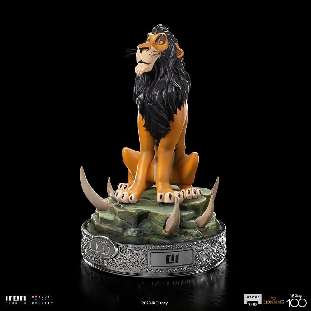 Statue Scar 100 Years Version - Disney 100th - The Lion King - Art Scale 1/10 - Iron Studios