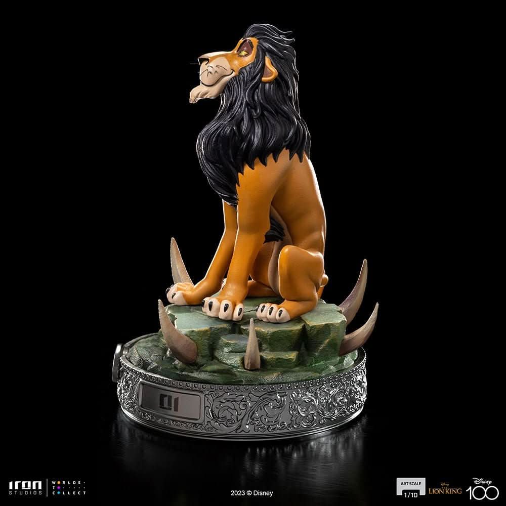 Statue Scar 100 Years Version - Disney 100th - The Lion King - Art Scale 1/10 - Iron Studios