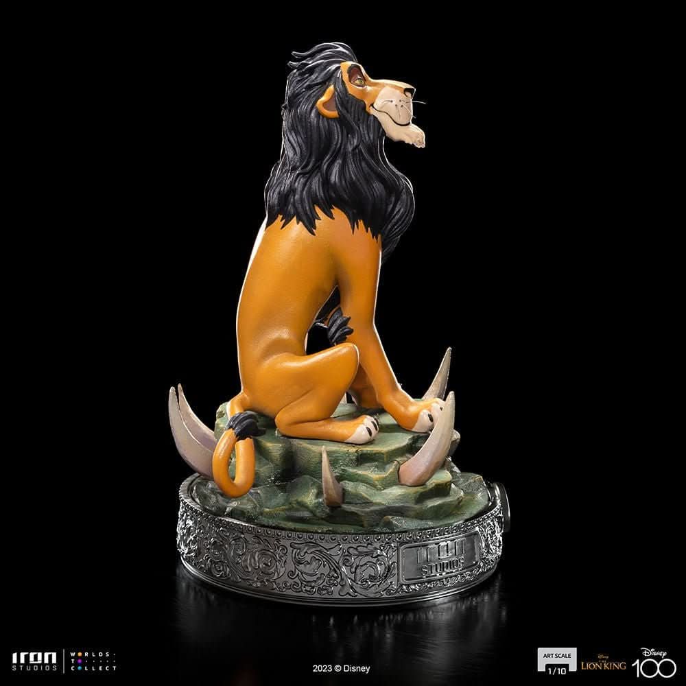 Statue Scar 100 Years Version - Disney 100th - The Lion King - Art Scale 1/10 - Iron Studios