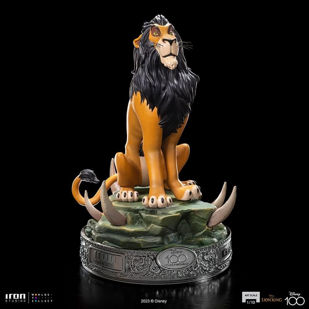 Statue Scar 100 Years Version - Disney 100th - The Lion King - Art Scale 1/10 - Iron Studios
