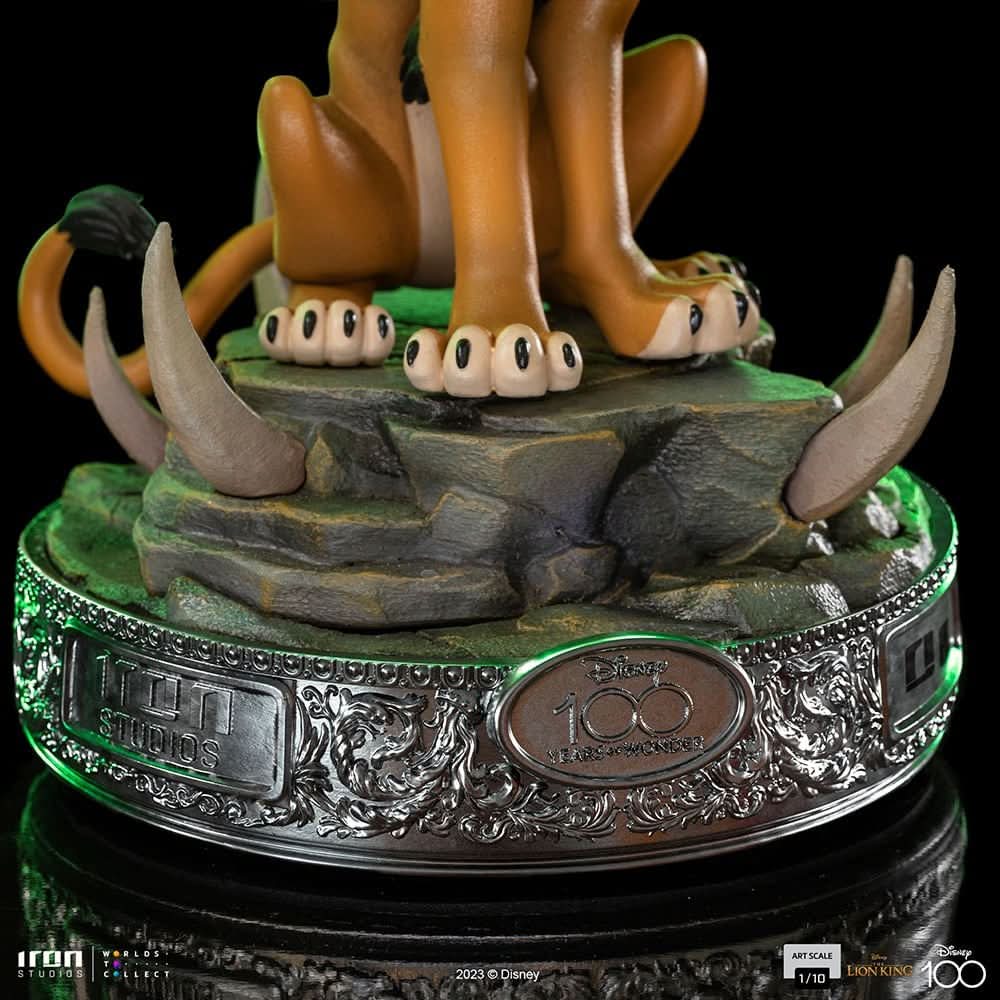 Statue Scar 100 Years Version - Disney 100th - The Lion King - Art Scale 1/10 - Iron Studios