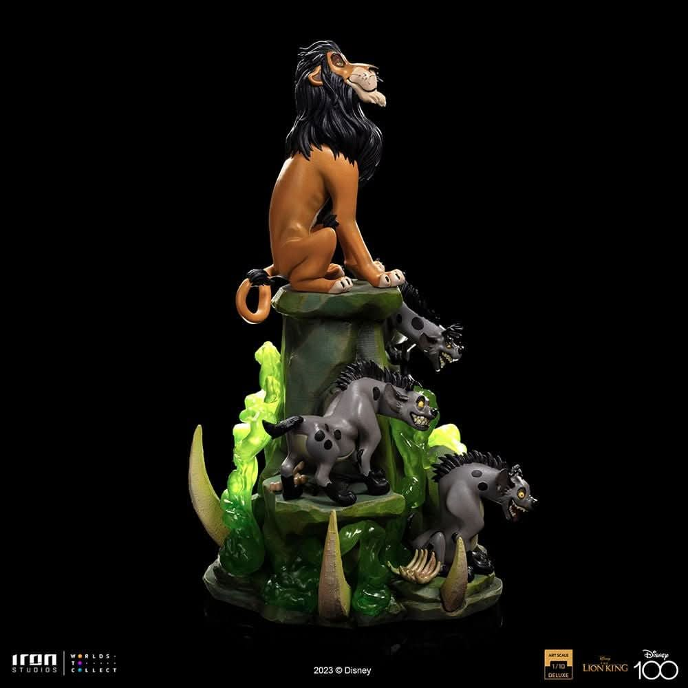 Statue Scar Deluxe - The Lion King - Art Scale 1/10 - Iron Studios