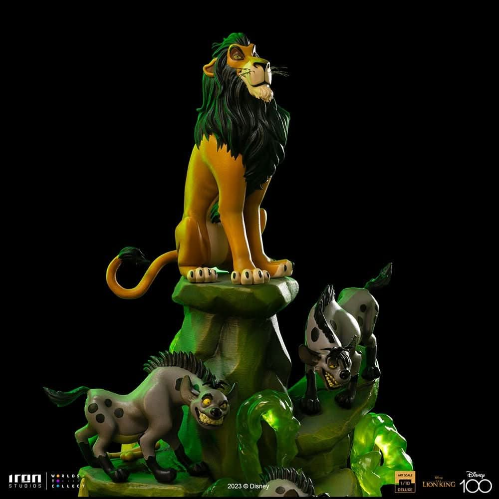 Statue Scar Deluxe - The Lion King - Art Scale 1/10 - Iron Studios